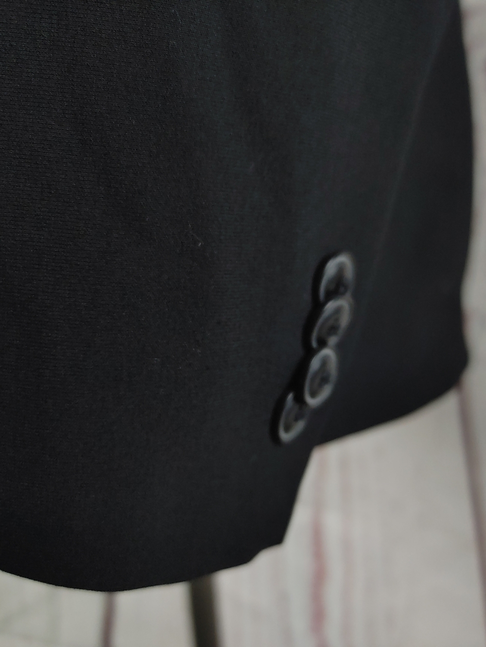Ben Sherman Black Slim Fit Suit Jacket Size 38R - Picture 4 of 14